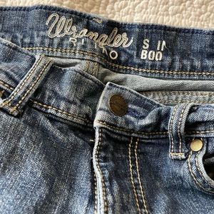 Mens wrangler slim bootcut jean